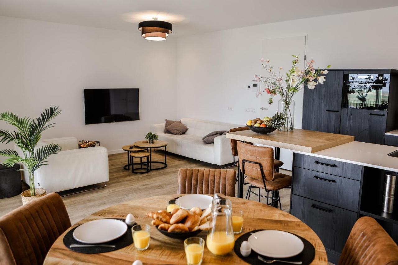 Luxe 4 Persoons Appartement In Residence Marina Kamperland 2C Bagian luar foto