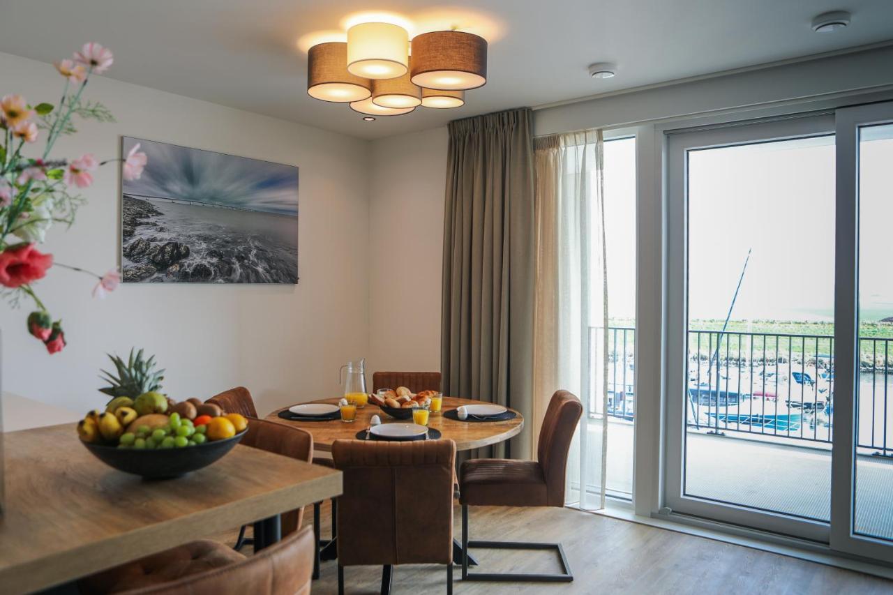 Luxe 4 Persoons Appartement In Residence Marina Kamperland 2C Bagian luar foto